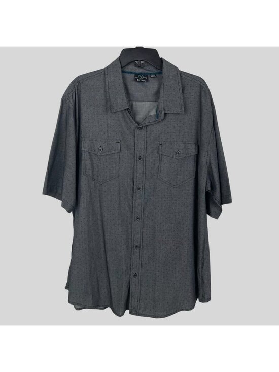 burnside Other - Burnside Men Short Sleeve Button-Up Shirt‎ Size XL